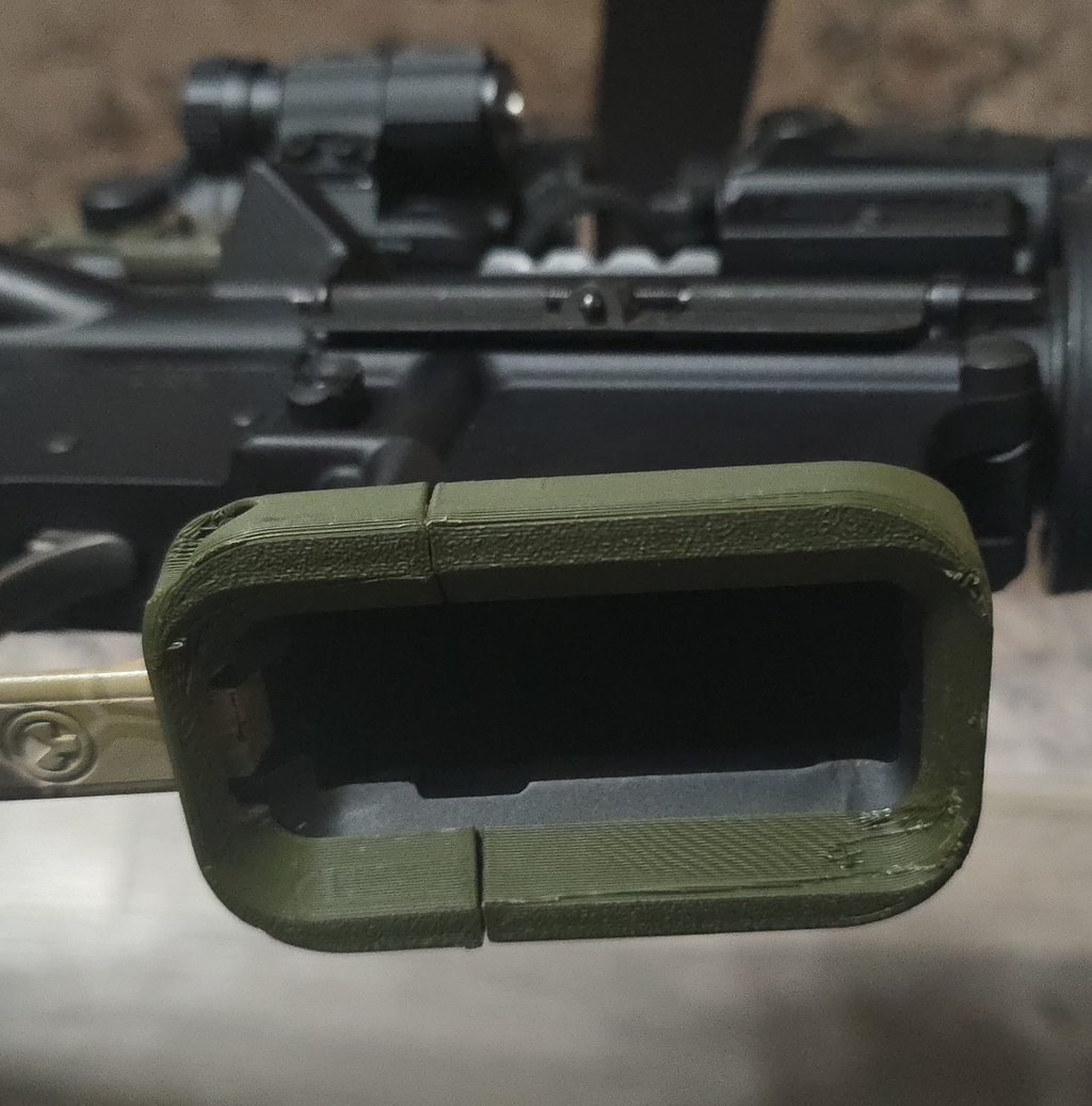 AR-15 Enhanced Milspec Mag Well