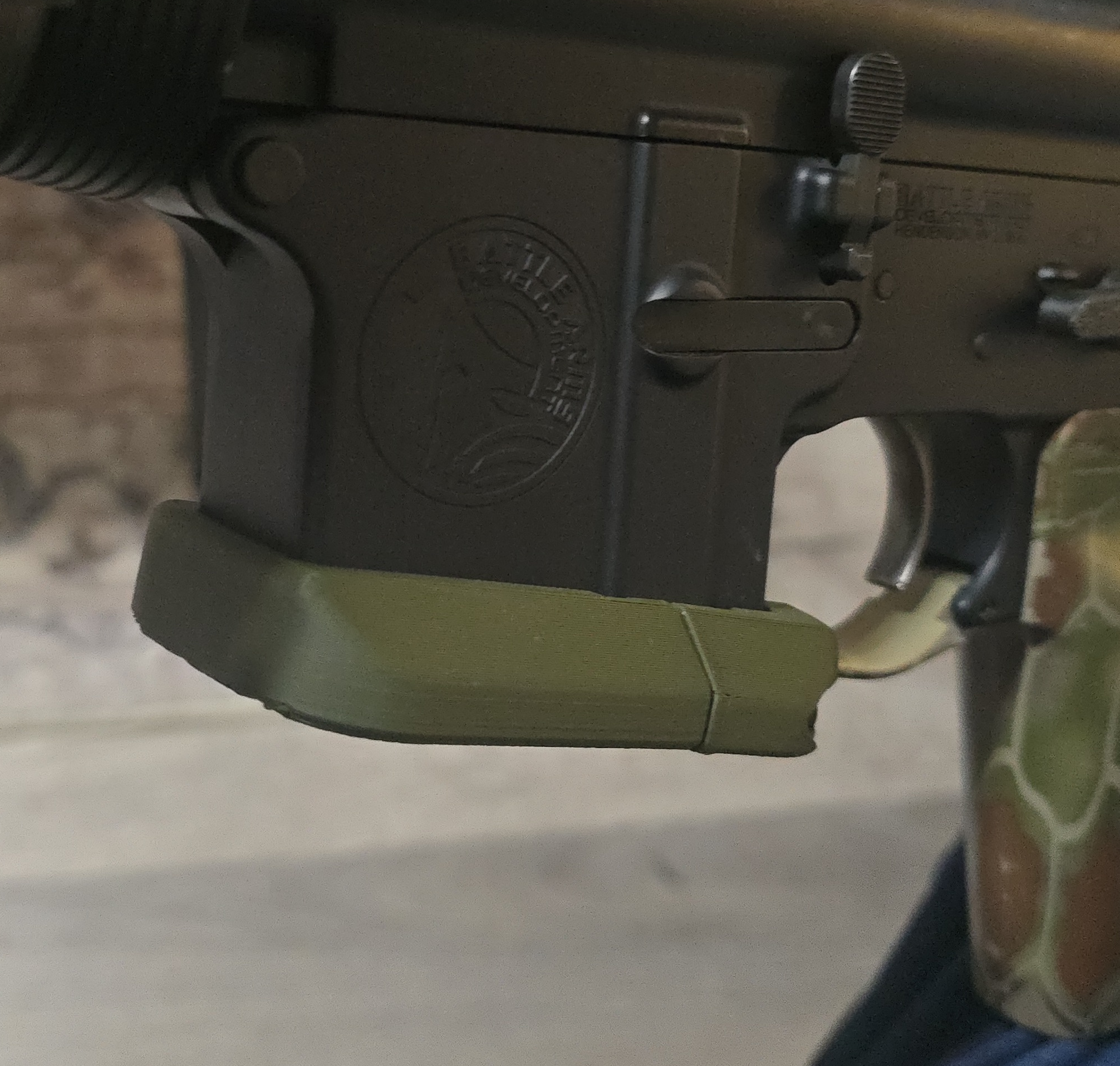 AR-15 Enhanced Milspec Mag Well