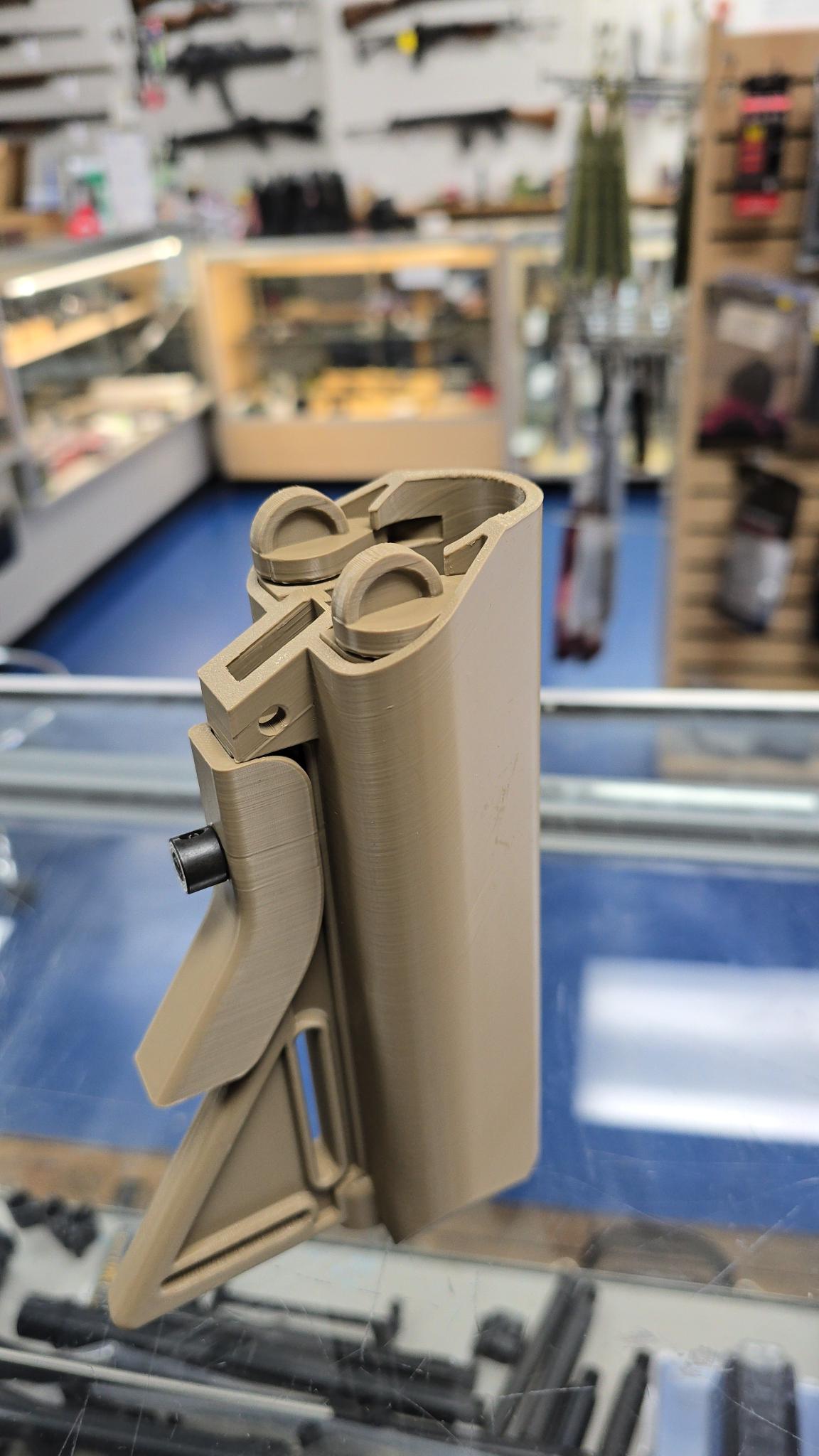 SOPMOD style Pistol Brace - Polymax Flat Dark Earth